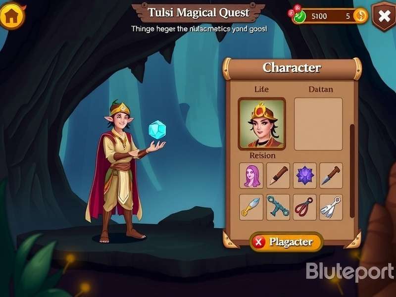 Tulsi Magical Quest Gameplay Screenshot